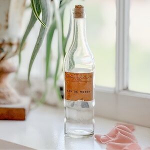 Chateaucore Antique French Bottle Eau De Roses French Pharmacy Bottle